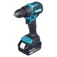 Makita DDF490RTJ gręžtuvas - suktuvas 2x5 Ah